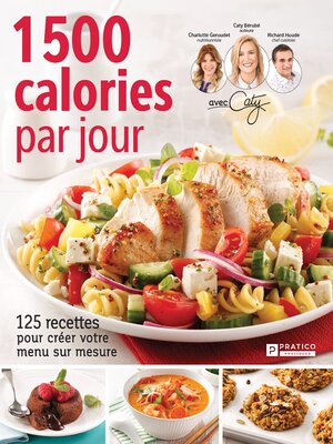 cover image of 1 500 calories par jour